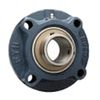 FYH 日本ピローブロック UCFC208D 印ろう付き丸フランジ形ユニット 円筒穴・鋼板カバー付き(一端密閉形)