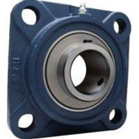 FYH 日本ピローブロック UCFS307 印ろう付き角フランジ形ユニット 円筒穴(止めねじ付き)