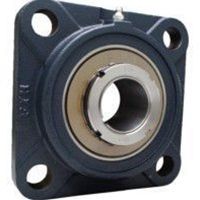 FYH 日本ピローブロック UKFS319D 印ろう付き角フランジ形ユニット テーパ穴・鋳鉄カバー付き(一端密閉形)