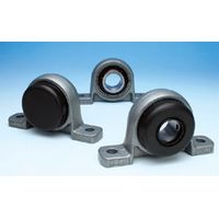 FYH 日本ピローブロック UP005C 小型・軽量ピロー形ユニット 円筒穴・カバー付き(貫通形)