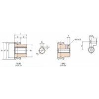 協育歯車工業 ウォームギヤ G1A20R1=8