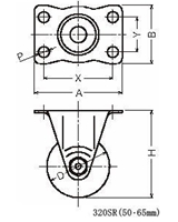 n}[LX^[ 320SR-PH65 tFm[