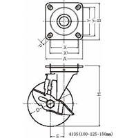 n}[LX^[ 413S-WRB125 S Xgbp[t