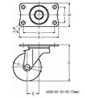 n}[LX^[ 420E-PR75 vX^C