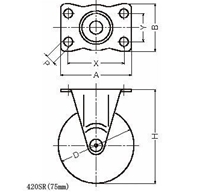 n}[LX^[ 420SR-PB75 tFm[