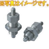 イマオコーポレーション NDX16WN インデックスプランジャー ノブ無し スチール製 ダブルナット