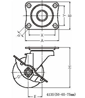 n}[LX^[ 413S-RDB65 S Xgbp[t