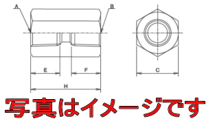 大阪ジャッキ製作所 FS08F12F ソケット