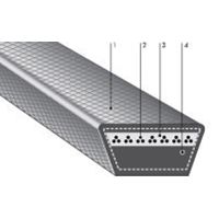 バンドー化学 農機用VベルトレッドSII SC134